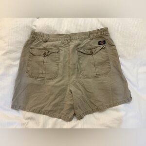 Dickies Women's Tan Cargo Shorts